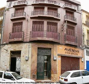 ORAN 2009 pano hotel de la reine Pedoque rue Cavaignac